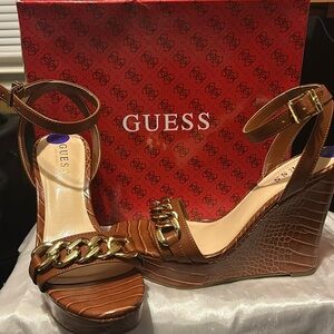 Guess Tan Sandals